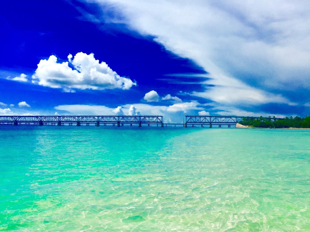 Miami a Key West en auto Como - Bahia Honda State Park 